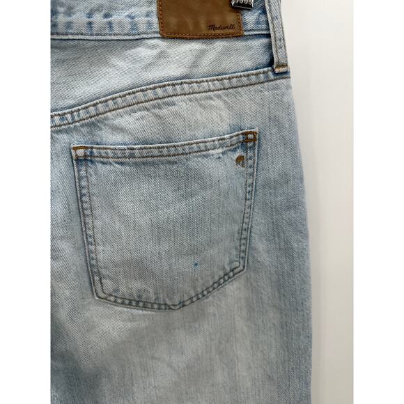 Madewell Light Wash Perfect Summer Jean Denim 100% Cotton Womens Size 29 - Picture 6 of 9